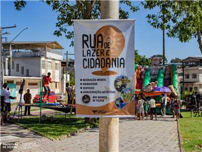 Rua de Lazer e Cidadania - Fund&#227;o